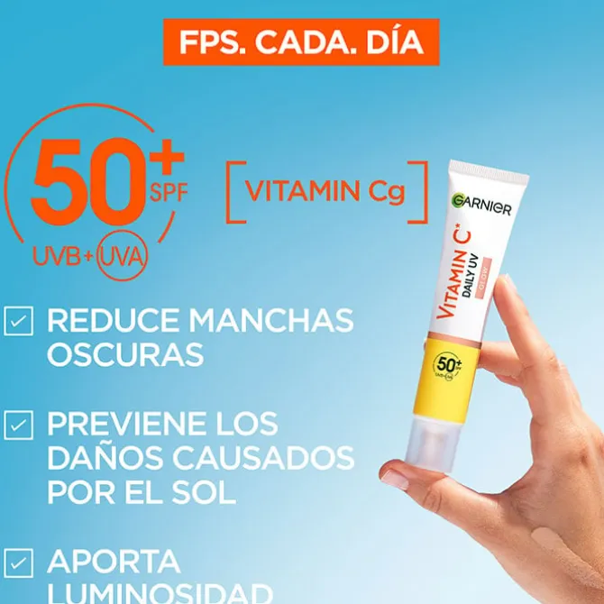 Vitamina C Fluido Antimanchas Anti-UV Glow SPF50+