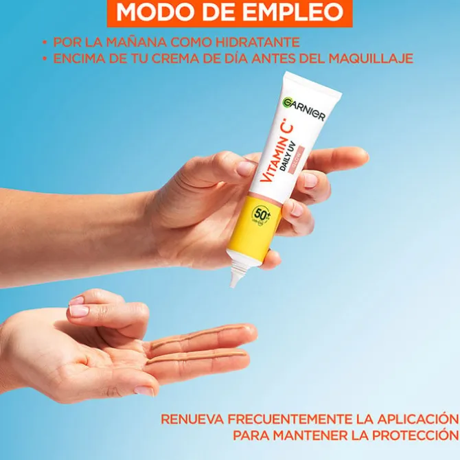 Vitamina C Fluido Antimanchas Anti-UV Glow SPF50+